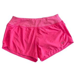 Nike Hot Pink Athletic Shorts Lined Medium
